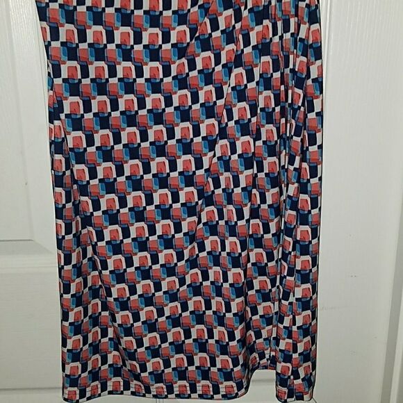 Mlle Gabrielle printed faux wrap dress Sz S NWOT - Picture 4 of 5